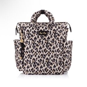 Itzy Ritzy Dream Convertible Baby Bag Backpack cheetah